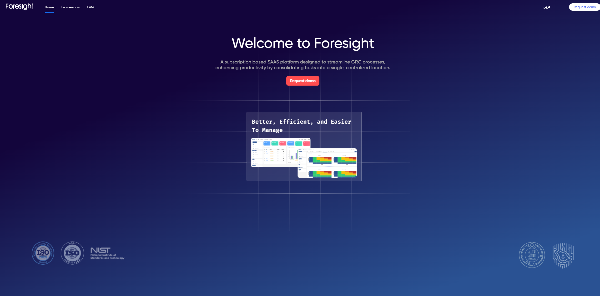 Foresight — screenshot